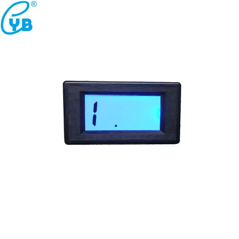 Produktbild von YB5135R LED Digital-Ohmmeter – Widerstandsmessung 200Ω–20MΩ, DC5/12/24V, 0,5% Genauigkeit, Rot/blau