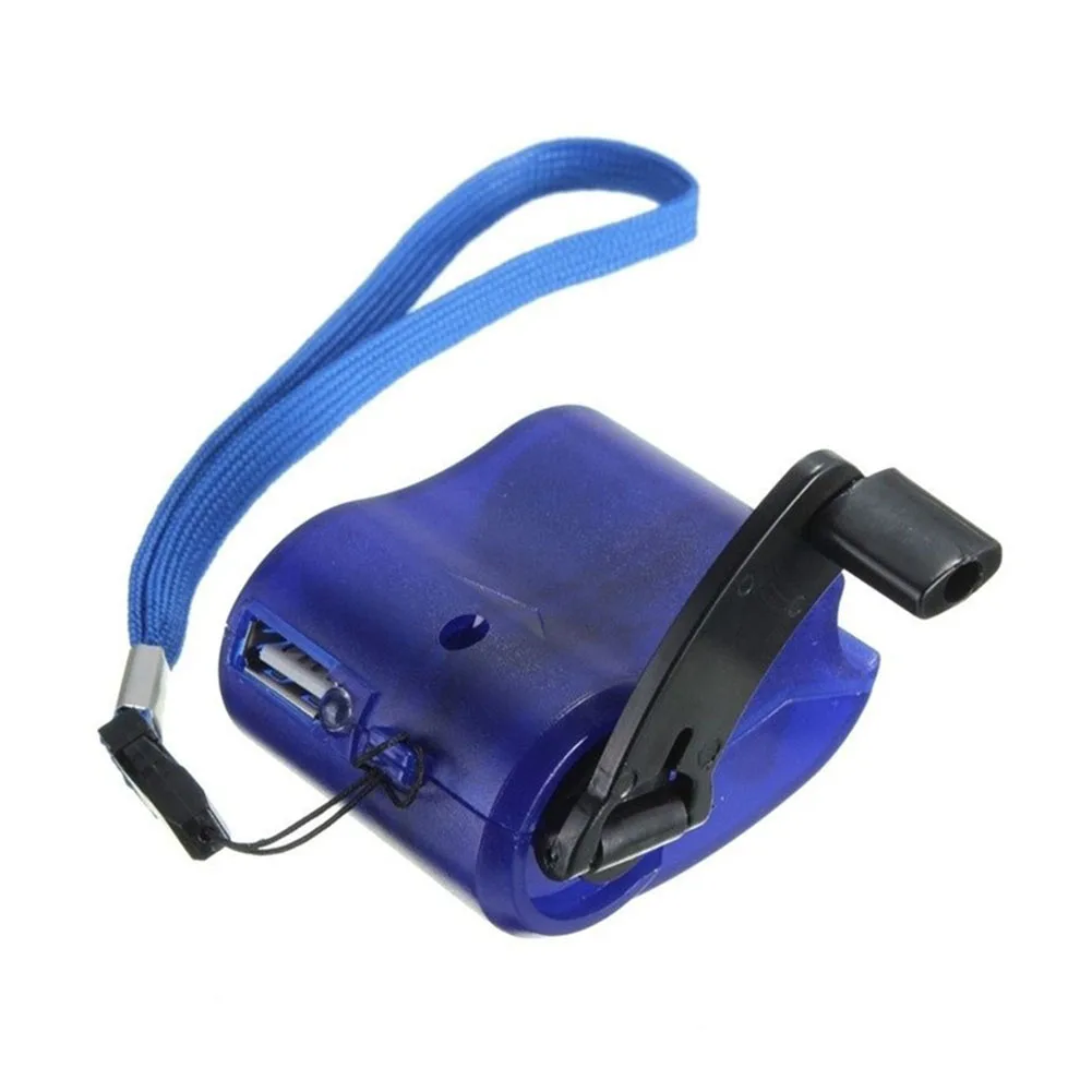 Charger USB Charging Emergency Hand Crank Power Dynamo Portable For Outdoor Mobile Phone 8899