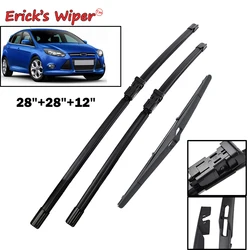 Erick's Wiper przednia i tylna wycieraczka zestaw ostrzy Ford Focus 3 2011 - 2017 szyby przedniej szyby deszcz szczotki 28 