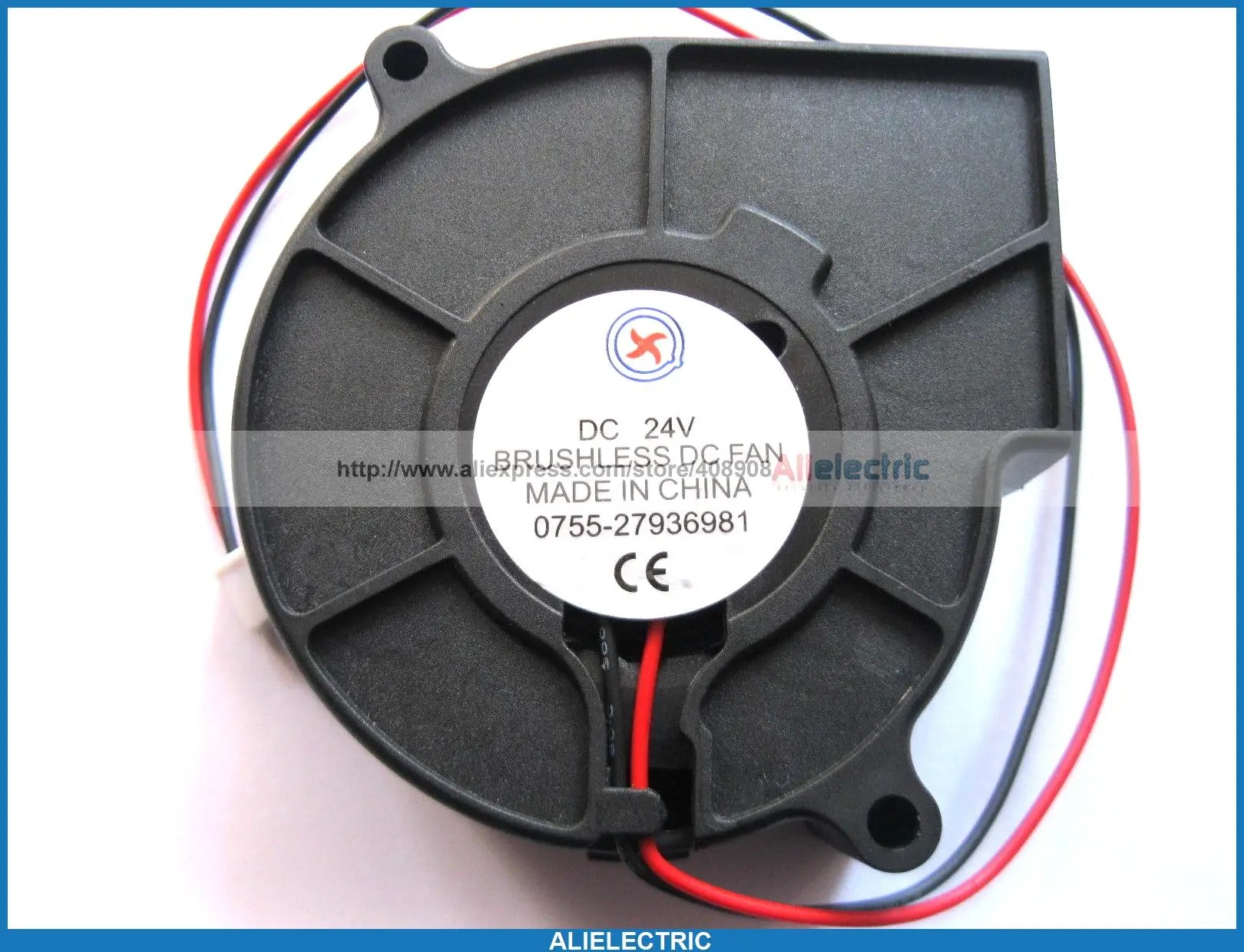 

1 Pcs Brushless DC Cooling Blower Fan 7530B 24V 75x30mm
