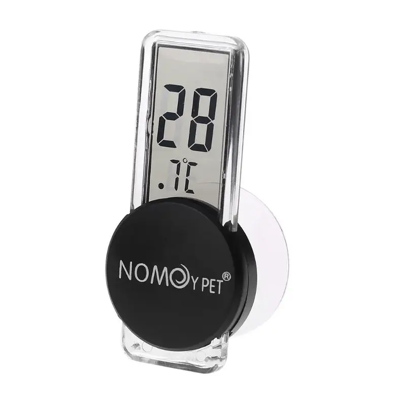 Reptile Thermometer with Suction Cup Digital Aquarium Thermometer Reptile Breading for Case Temperature Sensor Gauges 517A