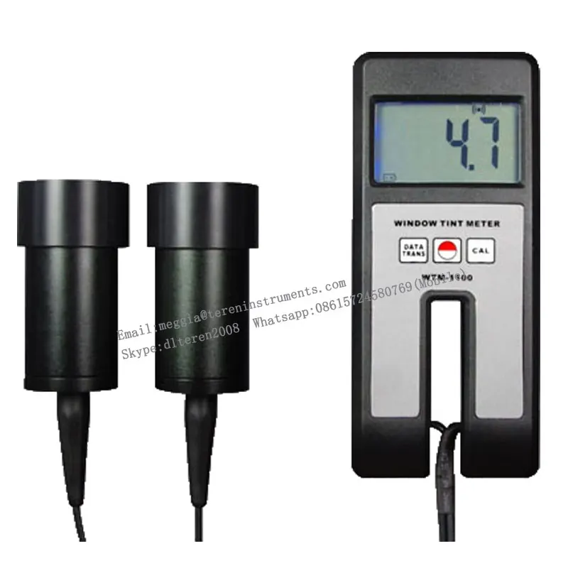 WTM1100 Hand Held Digital Window Tint Light Transmission Meter 0-10%