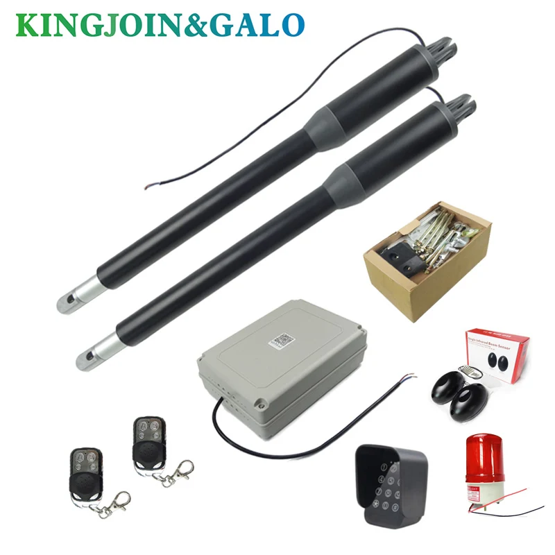 Solar Engine Motor System, Automatic Door, Swing Gate Driver Actuator, Perfect Suit Gates Opener, 200 kg, AC220V, AC110V