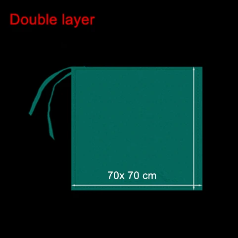 5pcs Cottom Drapes Double Layer Reusable Plastic Surgery With String For Face Aesthetics Skin Care Use