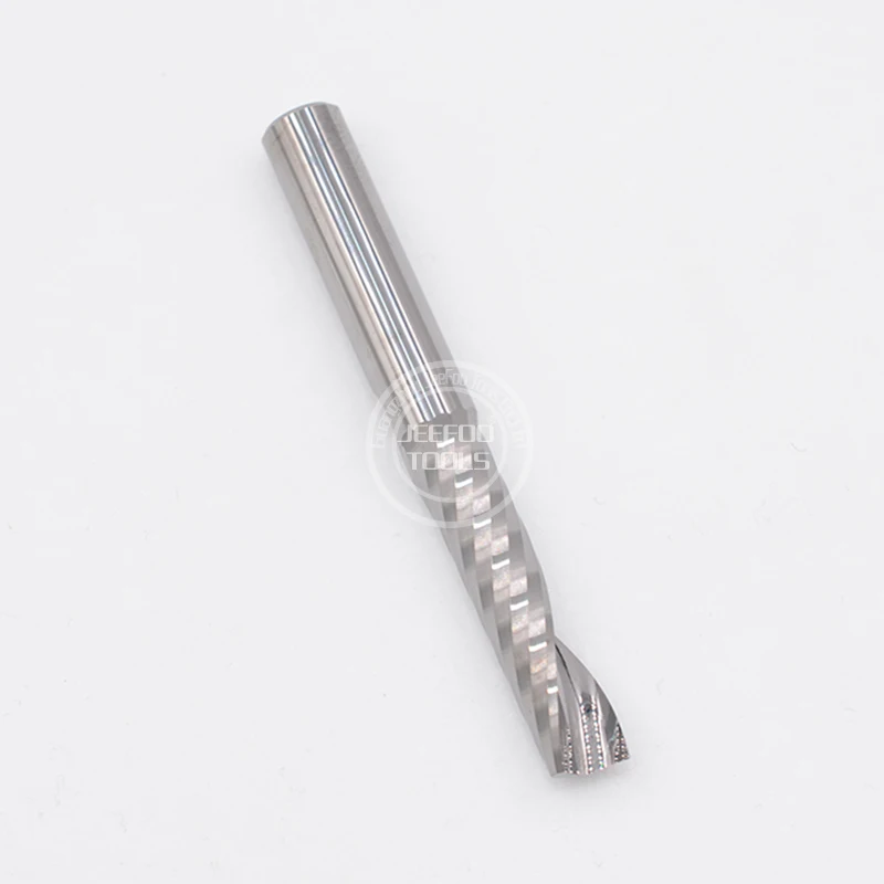 6*25 AAA Series CNC Bits Single Flute Spiral Router Carbide End Mill Cutter Tools