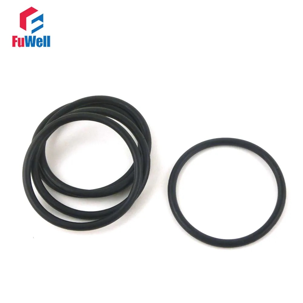 20pcs 5.7mm Thickness NBR O Ring Seal 60/63/65/70/73/75/80/85/90/95/100mm OD Black O-ring Hole Sealing Gasket Washer