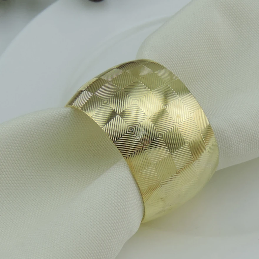 

Napkin Ring Holder Buckle, Round, Circle Decoration, Banquet, Restaurant, Christmas, Wedding, New, 10Pcs