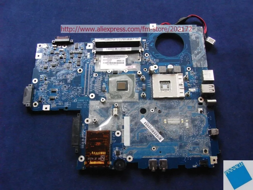 K000051440 Papan Utama untuk Toshiba Satellite P200 P205 LA-3711P ISRAE L12