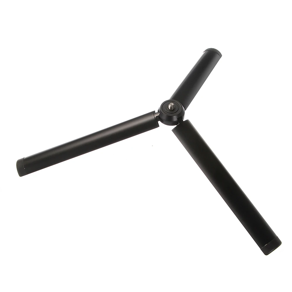 Mesa de alumínio Portátil Handheld Mini-TopTripod Stand com 1/4 "Parafuso para DSLR Câmeras DJI Viagem