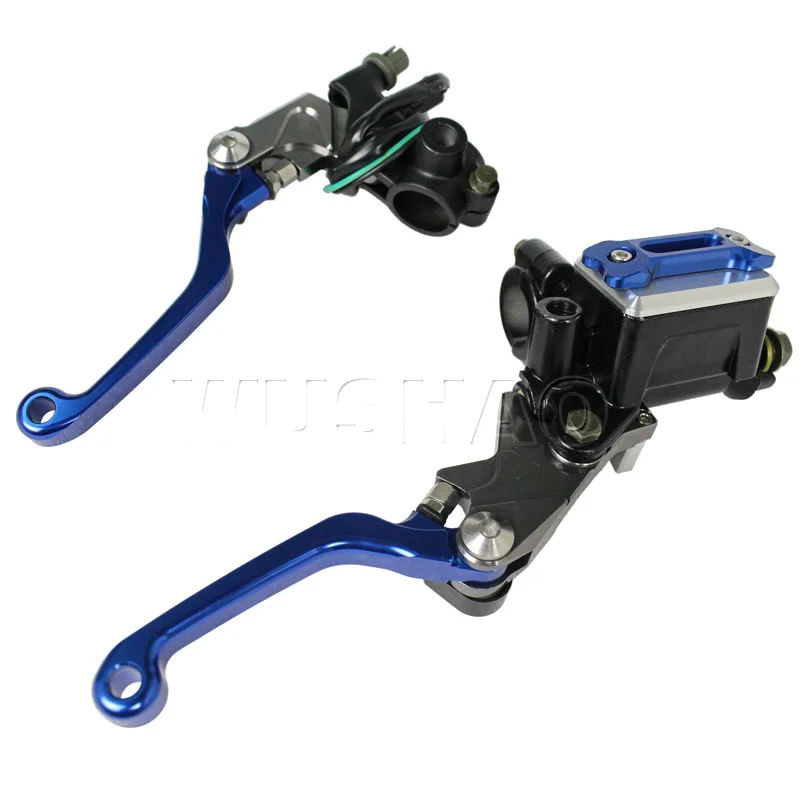 Motocross Hydraulic Brake & Cable Clutch Levers For 1998 - 2019 Yamaha YZ450F YZ450FX YZ426F YZ 426 400 450 F FX Master Cylinder