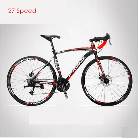 New Brand 700CC 18/21/27 speed carbon steel 52cm frame Bend handle road bike outdoor bicicleta Cycling racing bicycle