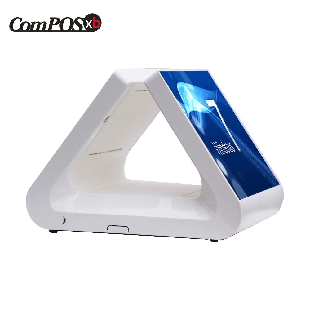 

ComPOSxb Dual POS System Windows Beta Version Double 12 Inch White POS Restaurant Machine POS8812PRO