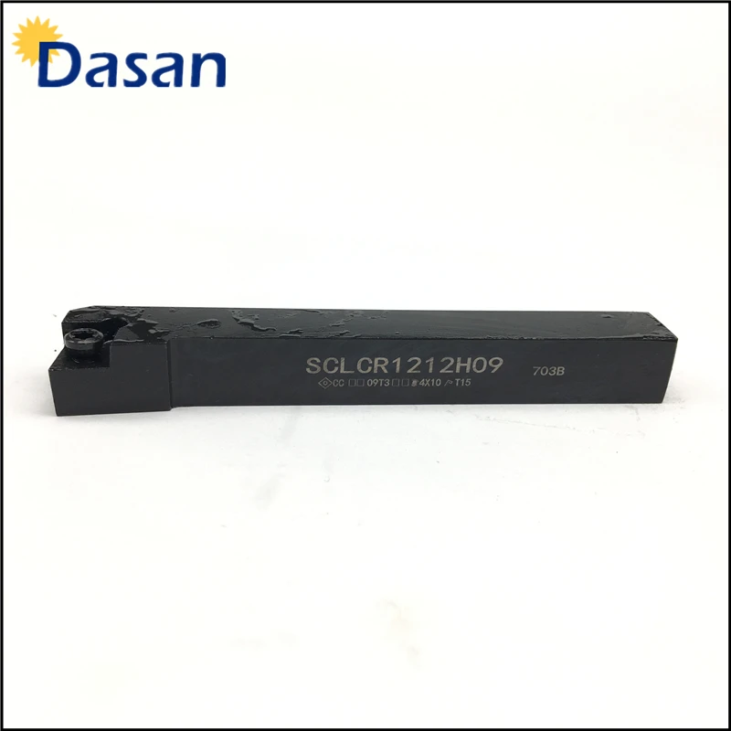 SCLCR1212H09 Holder Lathe Tool Cutter With 10pcs CCMT09T304 Blades Insert CNC 100mm Set