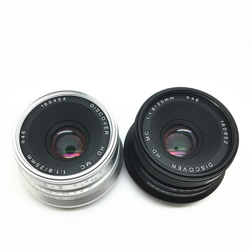 

Black/Sliver 25mm F/1.8 HD MC Wide Angle Manual Focus Lens for Olympus Panasonic M4/3 Camera GX7 GX8 GH4 GH3 OM-D E-M5 E-M10