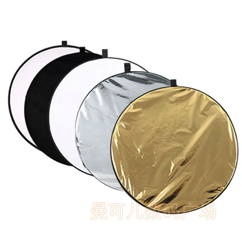 Meking 80cm 5in1 Light Mulit Collapsible Portable Reflector Foldable With Carrying Bag For Studio Photography Photo