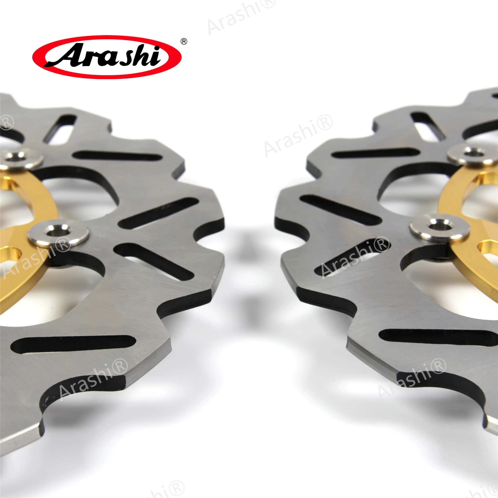 ARASHI Front Brake Rotors Disc For HONDA CBR XX 1100 1999 - 2007 CBR1100 2000 2001 2002 2003 2004 2005CBR1100XX CNC Disks Brake