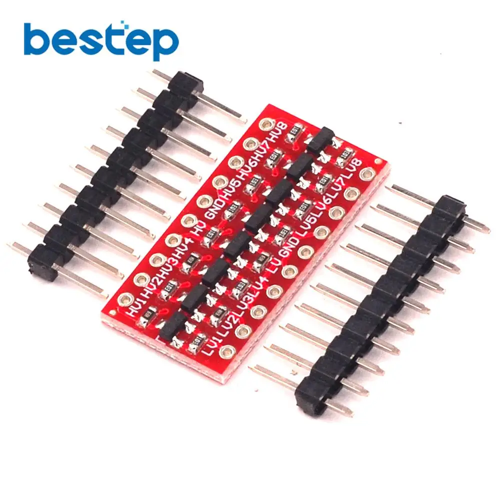 8-bit Bidirectional Voltage Level Shifter High Speed Full Duplex Bidirectional Level Shifter Module Connector