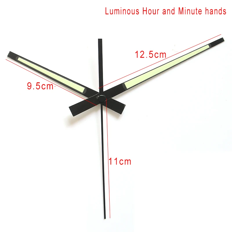 Ostar S11 Sweep Clock Movement Quartz Wall Clock Mechanism Centre Screw Type Movement With 26# Luminous Hands DIY Clock Kits image 6