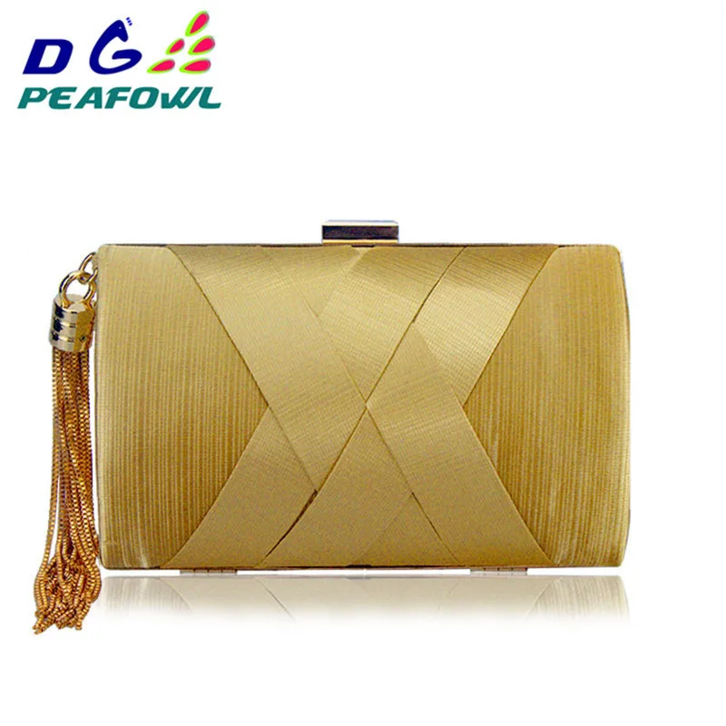 

Fashion Women Bag Tassel Metal Small Day Clutch Purse Handbags Chain Shoulder Lady Evening Bags Phone Key Pocket Bags