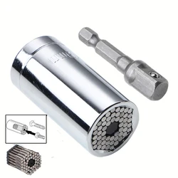 Universal Socket 2 Piece/Set Universal Adjustable Torque Ratchet Socket Wrench Set Spanner Multi-Function Hand Tool Set