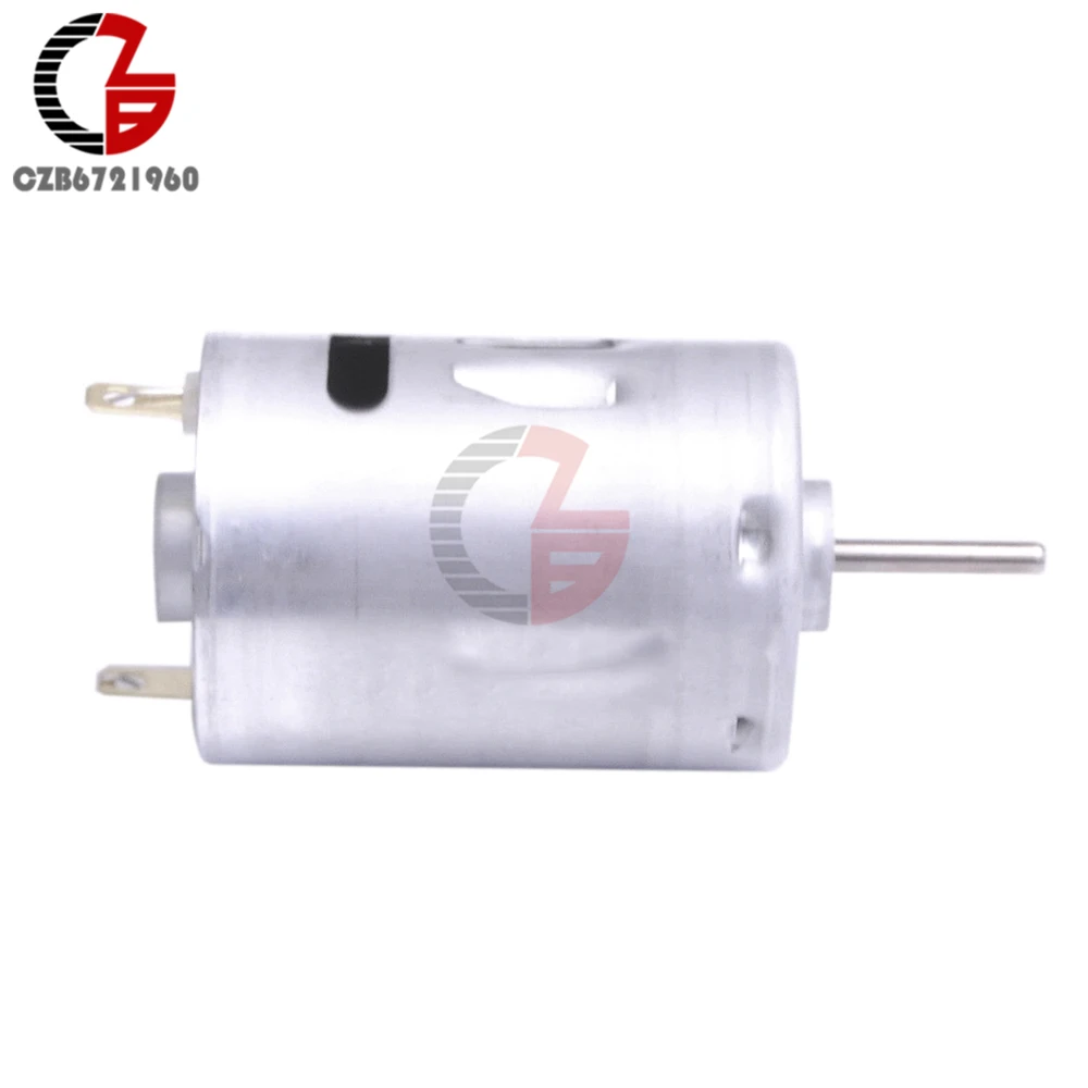 380 DC Motor DC 12V 24V High Speed Hobby Toy Micro Motor 8000RPM 16000RMP High Torque for Smart Car Electronic DIY 5pcs