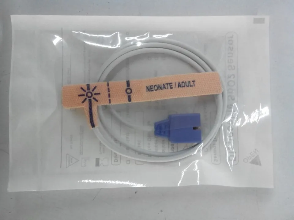 Free Shipping Compatible for Nellcor oximax DB9 9pin disposable SpO2 sensor adult/neonatal .0.9m/3ft,DS-100A