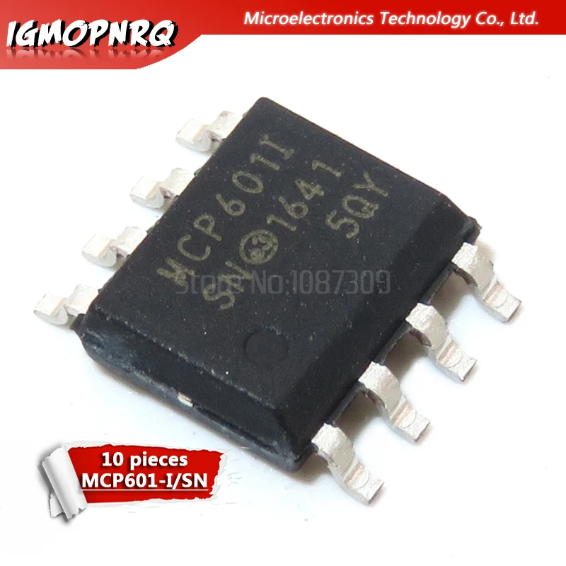 10pcs MCP601-I / SN MCP601-I/SN SOP-8 MCP601 original authentic