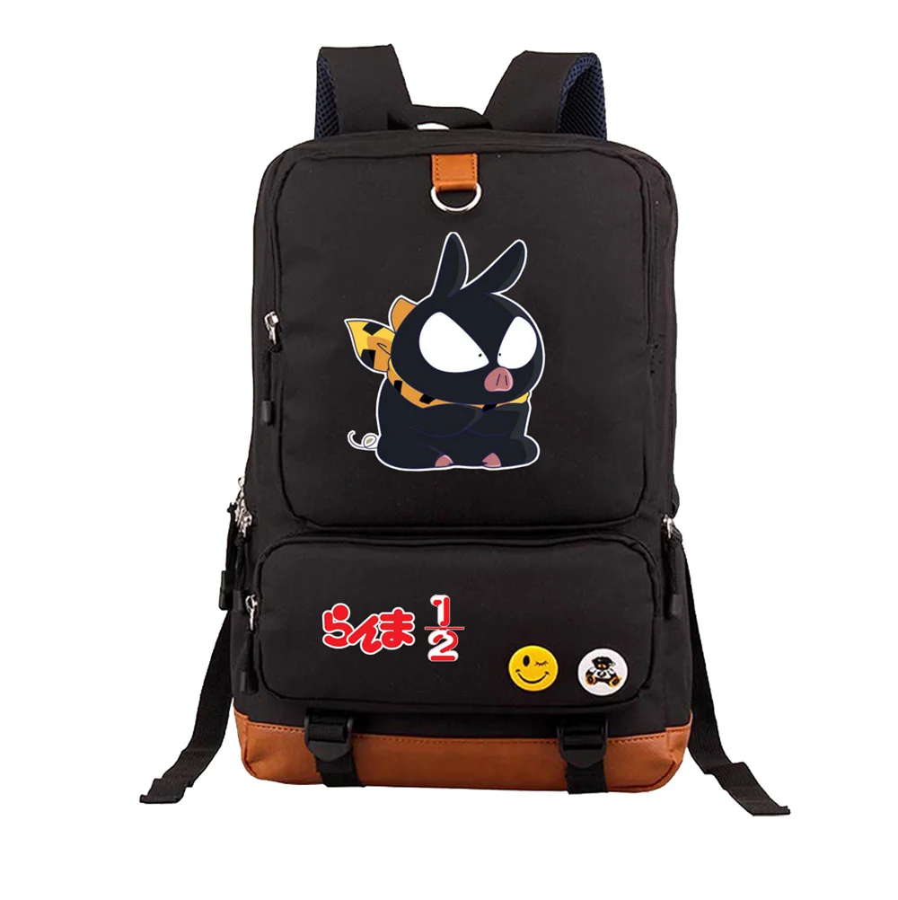 

anime Ranma backpack men women Rucksack student bookbag Notebook backpack teenagers boy Girl Backpack Knapsack canvas Packsack