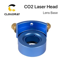 Cloudray 500W CO2 레이저 커팅 헤드 금속 및 비금속 혼합 커팅 헤드 레이저 커팅 머신 레이저 헤드 렌즈베이스 디아. 25mm