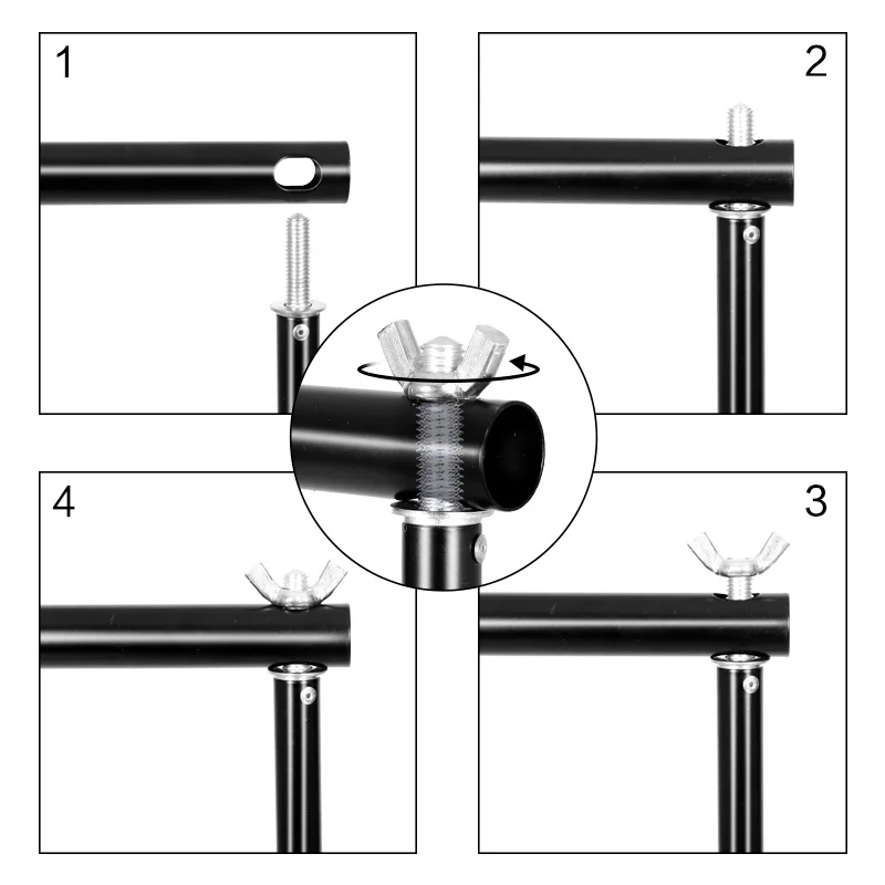 2.6x3M Adjustable Photo/Video Studio Backdrop Stand 3