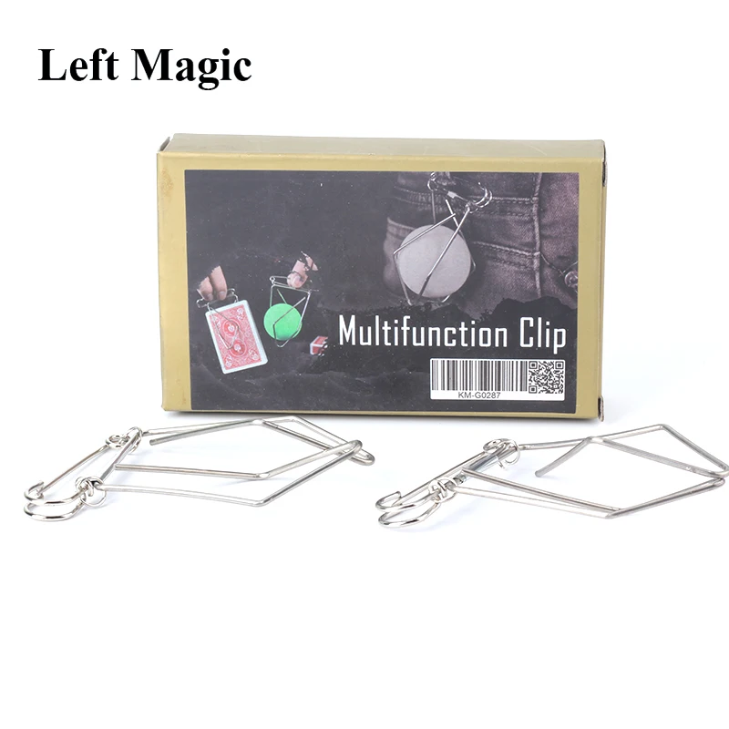 Ball / Hanky Metal Holder,Multifunction Clip Magic Tricks Magician's Holder Close Up Stage Illusions Accessories Gimmick Props