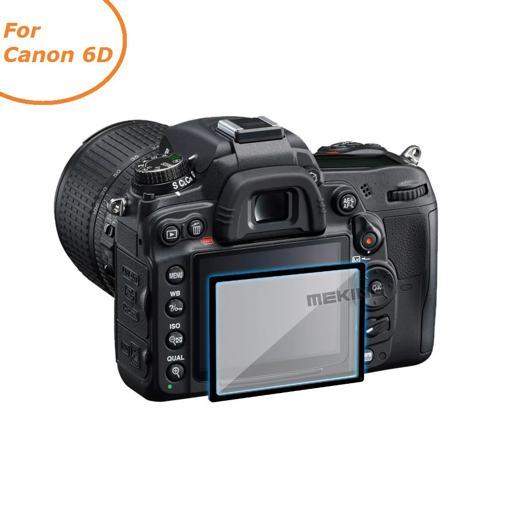 Selens DSLR Camera LCD Screen Protector Scratch-Res Cover for Canon 6D