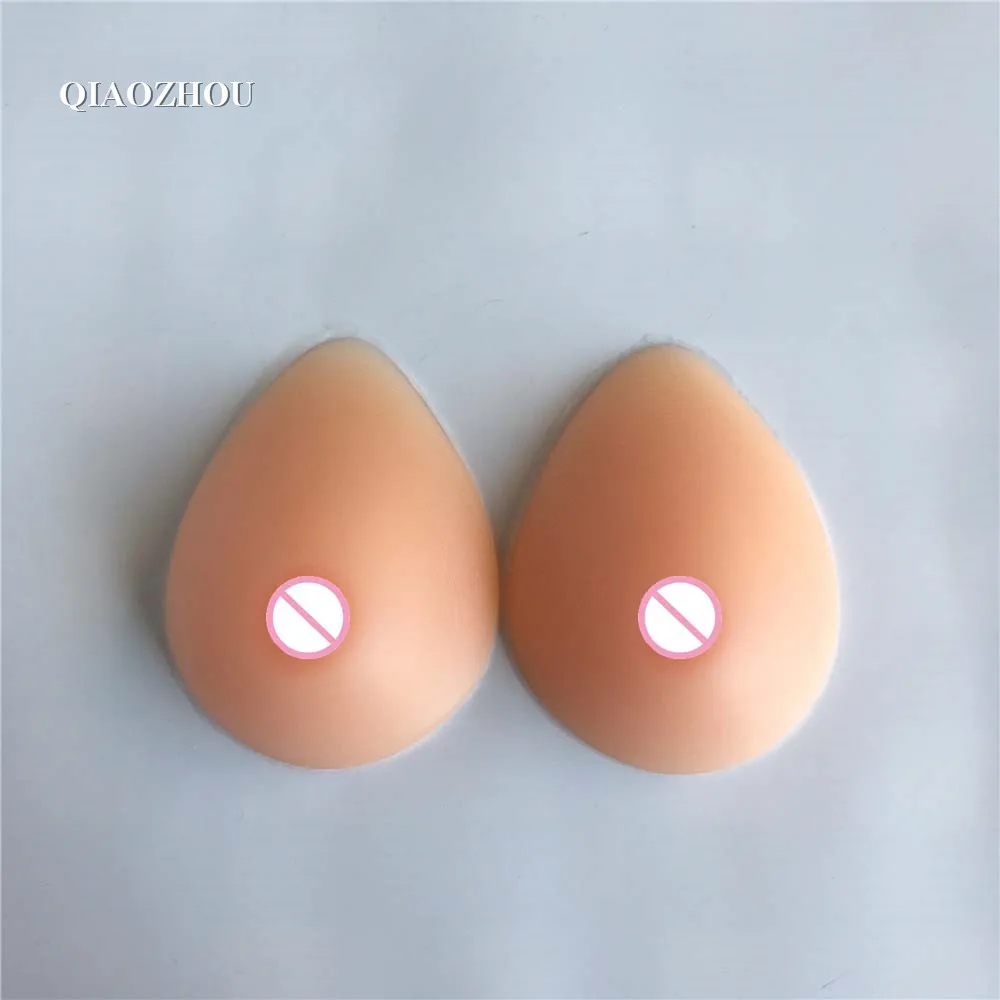 

400g/pair crossdresser breast forms shemale false breasts natural silicon boobs for halloween cosplay