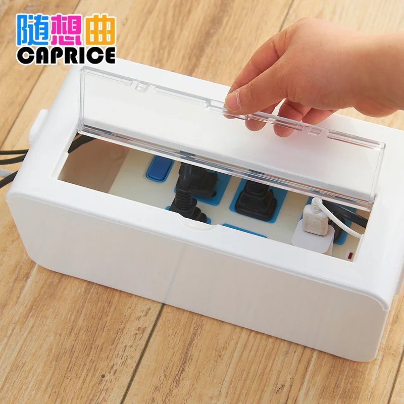 The creative personality of large medium wire storage box socket box cord winder junction box