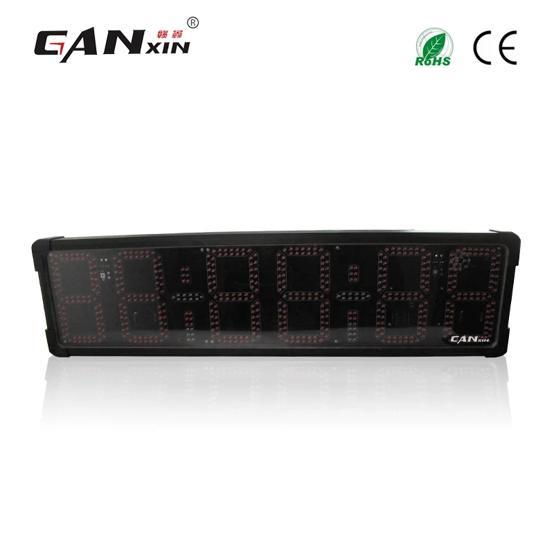 Ganxin 8inch Outdoor Waterproof LED Display Electronic Interval Countdown Timer Clock