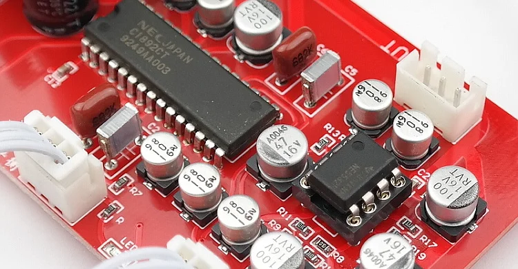 NEC C1892CT UPC1892CT ton bord mit NE5532 Preamp verstärker Mit höhen, bass, balance, volumen einstellung