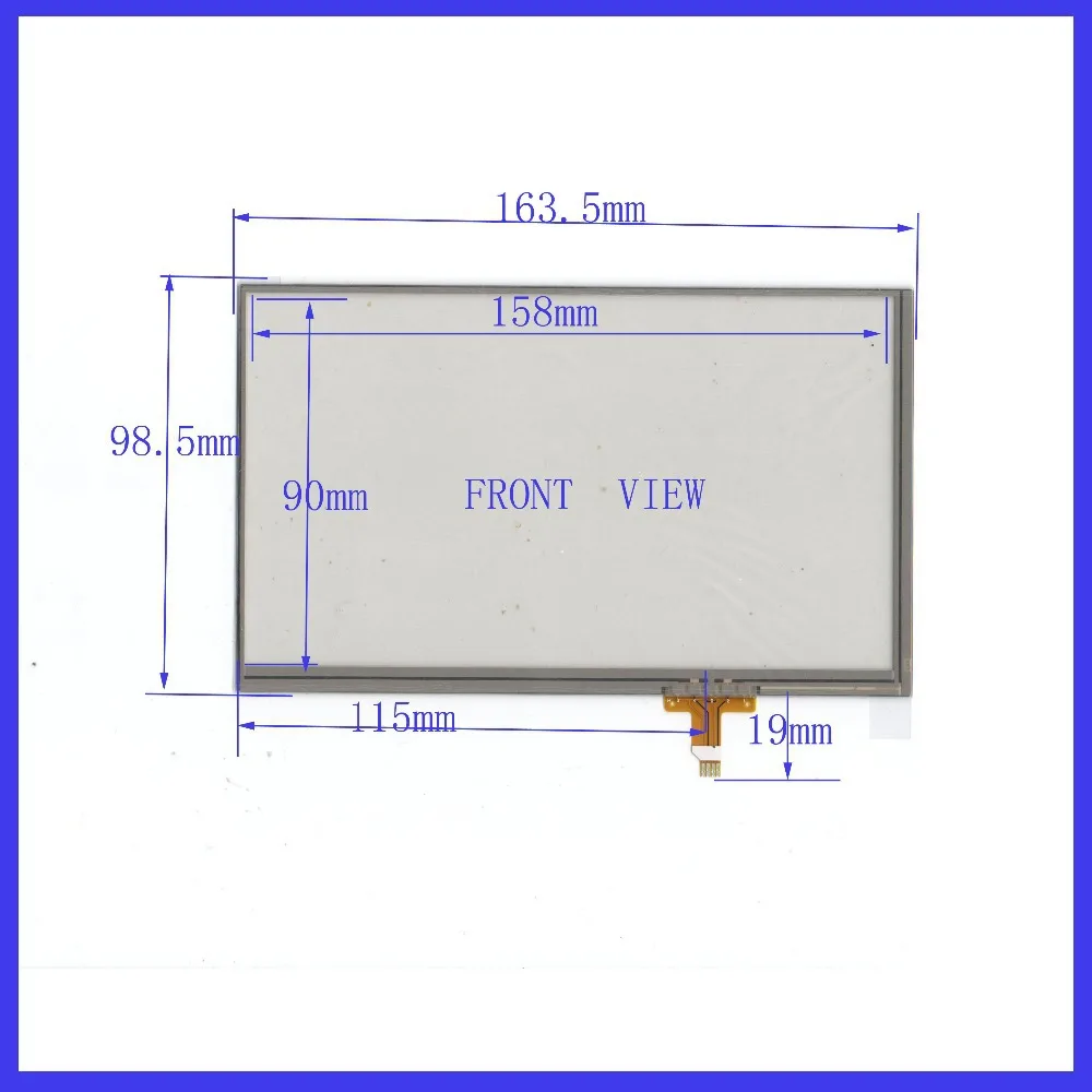 

ZhiYuSun 7 inch Touch Screen 4 wire resistive Touch Panel for Industrial Touch Panel 163*98 164*99