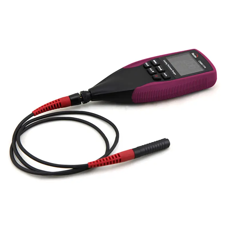 Professional Fe/NFe Digital Coating Thickness Gauge LCD Backlight Car Painting Thickness Meter 0-1250um Separate Probe CM8811FN