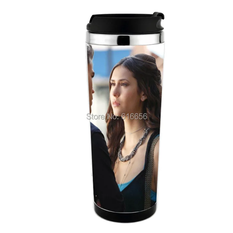 free shiping The Vampire Diaries Season travel mug  adversing mug easy for DIY , can design  mug for gift ,more pics can chose