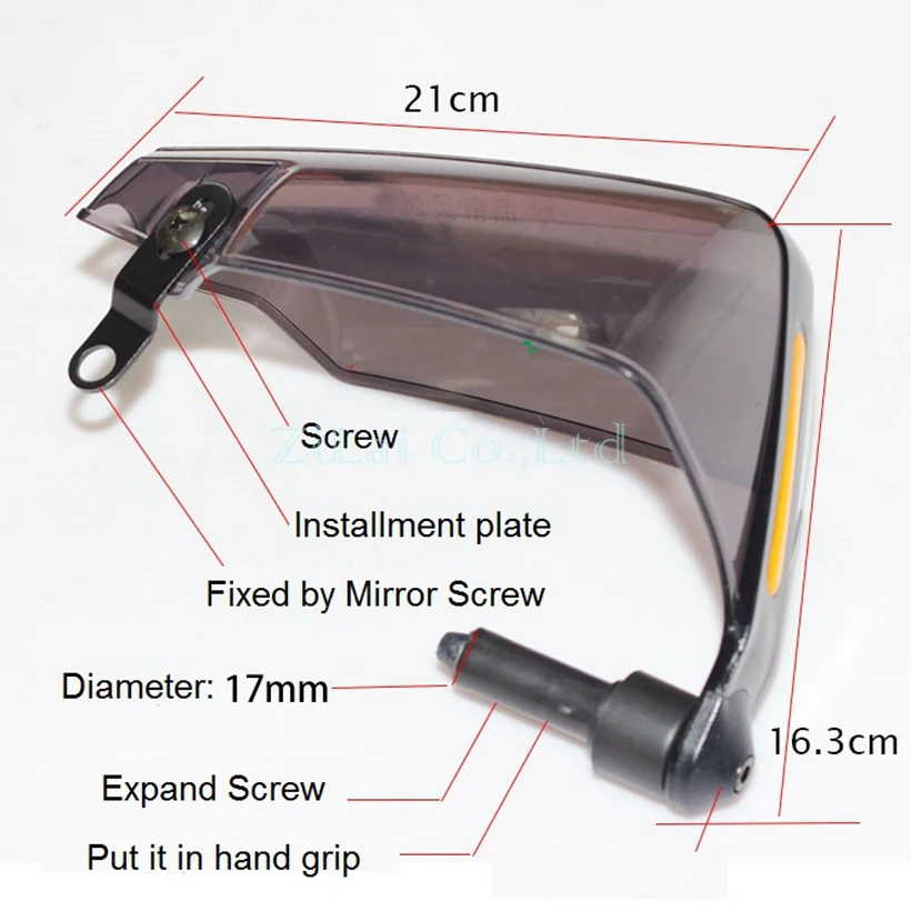 LMoDra오토바이 핸드 가드 핸드 가드 쉴드 방풍 오토바이 크로스 범용 보호대 수정 보호 기어 