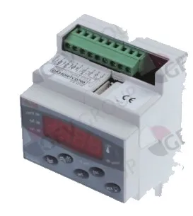 electronic controller ELIWELL type EWDR985 model DR34DI0TCD700 mounting measurements 70x85mm 230 V