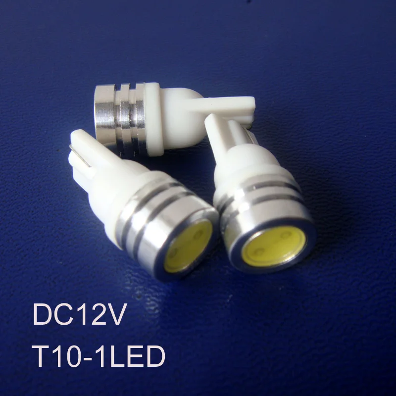 High power 12V 1W car led dashboard warning indicator,w5w 168 194 501 led car instrument lights free shipping 20pcs/lot