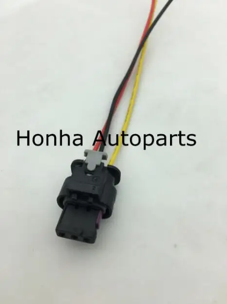 

Flat Housing Connector Plug 3-pin Wiring Harness For A3 Q7 2008 2010 3C0973203 4F0973703