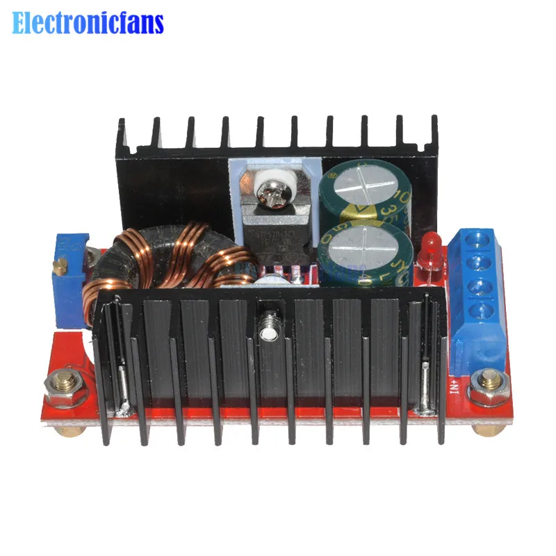 150W DC-DC Boost Converter Step Up Voeding Module 10-32V Om 12-35V 10A laptop Voltage Lading Board Voor Arduino