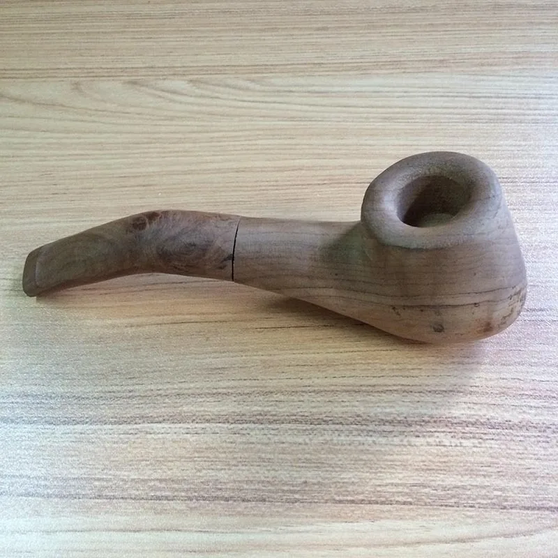 Creative Classic Handmade Wooden Pipes Smok Smoking Pipe Tobacco Pipe Smoking Accessories Mouthpiece