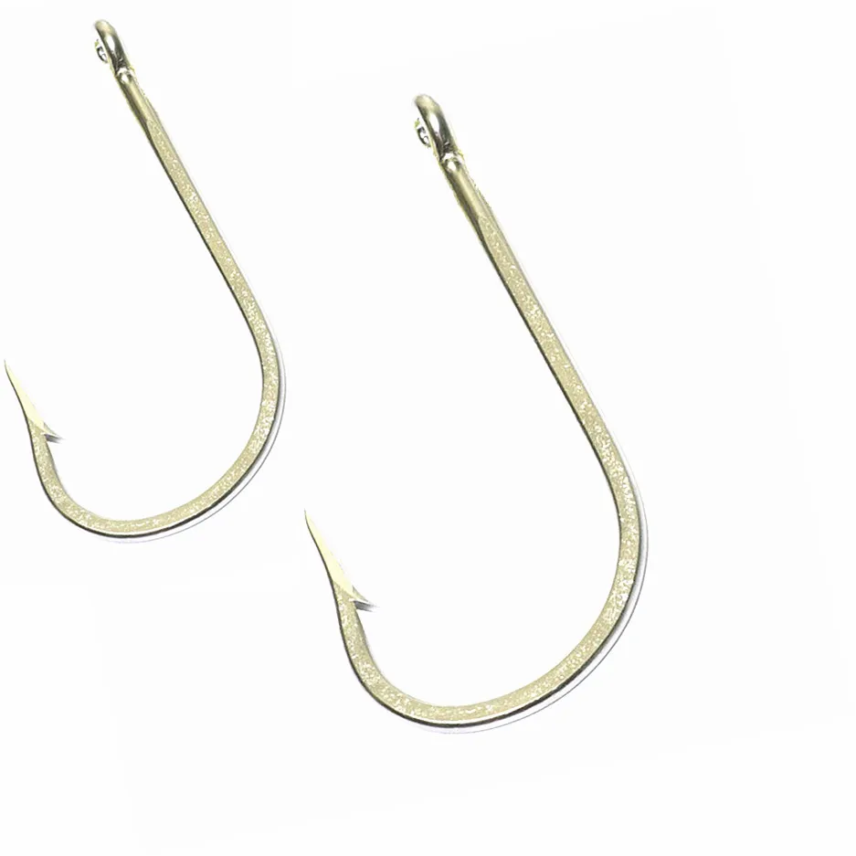 10pcs 7691S Size 7/0 Stainless Steel Fishing Hooks Sharpened Southern Tuna Ocean Tackle
