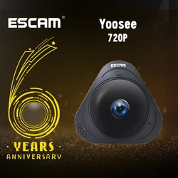 YooSee Q8 HD 960P 1.3MP 360 Degree Panoramic Monitor Fisheye WIFI IR Infrared Camera VR Camera