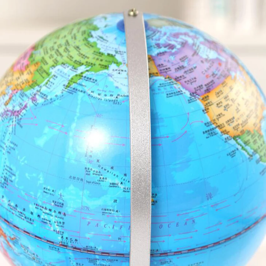20cm Earth Globe World Map Geography Educational Toy for Desktop Decoration Home Office Aid Miniatures Kids Gift