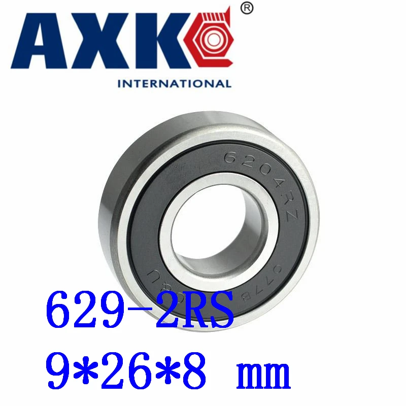 Deep Groove Ball Bearing 50PCS 629RS 629 2RS Double Rubber Sealed 9x26x8mm Thrust Rodamientos for Industrial Use