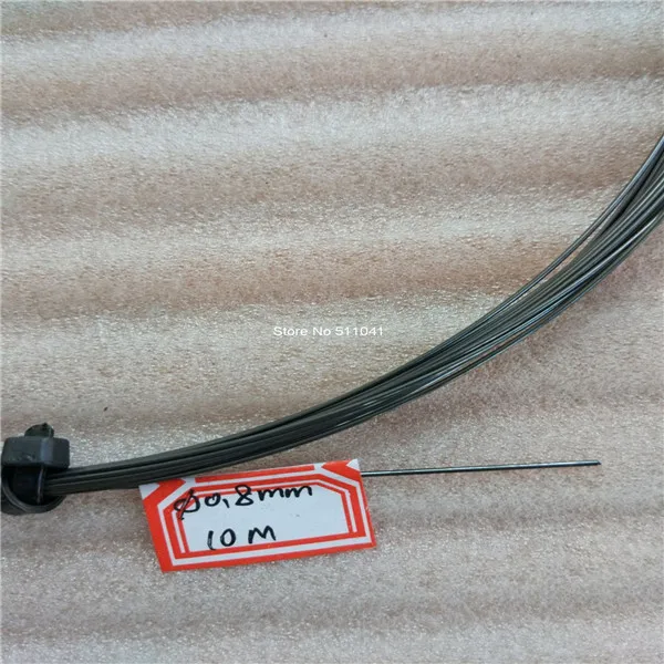 

nitinol shape memory wire,super elastic nitinol wire , wire of nitinol,dia of 0.8mm,10m wholesale, free shipping